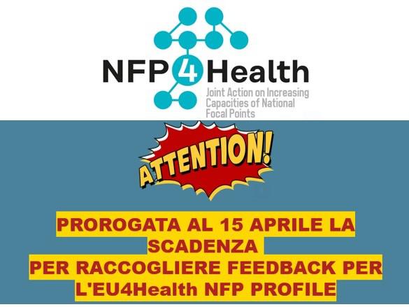 bisogni di salute NFP4Health survey 2023