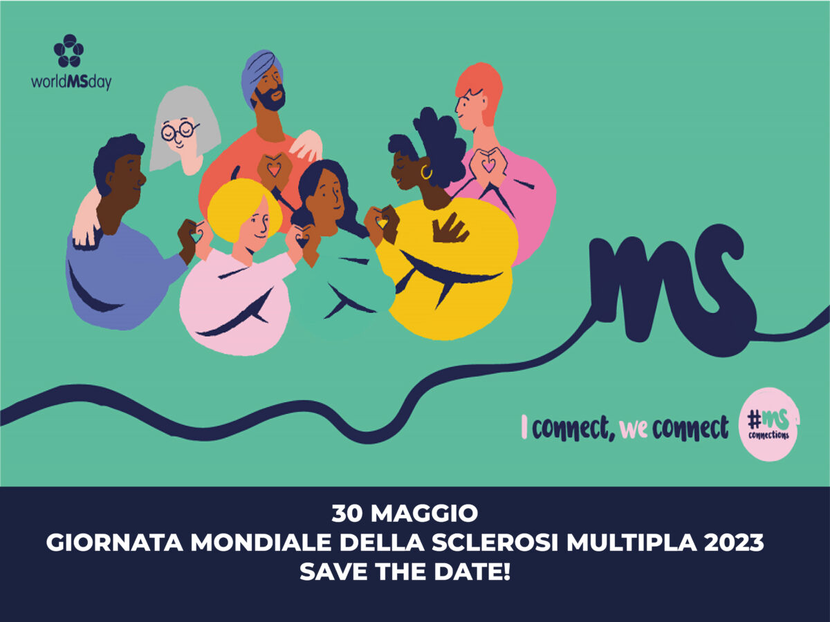 30 MAGGIO GIORNATA MONDIALE DELLA SCLEROSI MULTIPLA 2023 SAVE THE DATE!