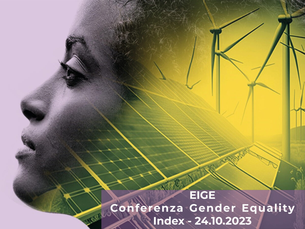 EIGE: Conferenza Gender Equality Index - 24.10.2023