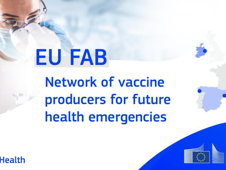 EU4Health: firmato il contratto quadro con la rete FAB UE