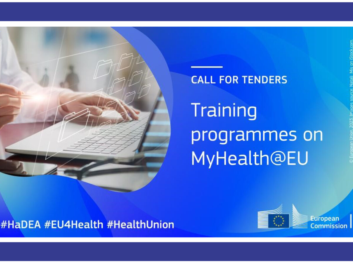 Pubblicato il bando di gara per i programmi di formazione di MyHealth@EU