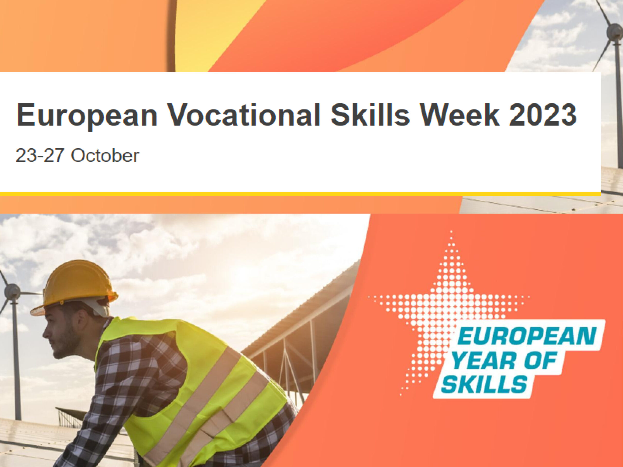 23-27 ottobre: European Vocational Skills Week - EVSW 2023