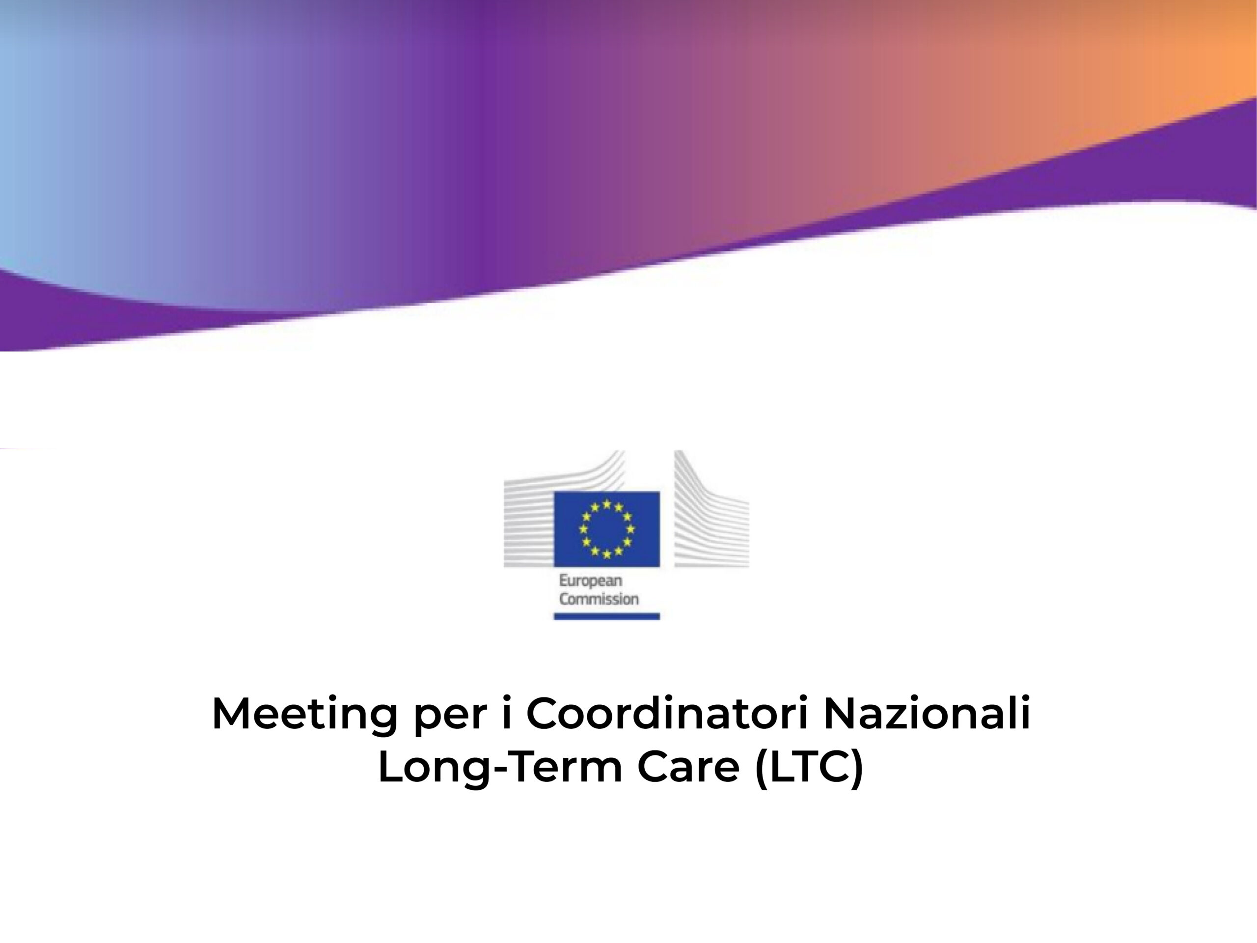 Esiti Meeting per i Coordinatori Nazionali LTC