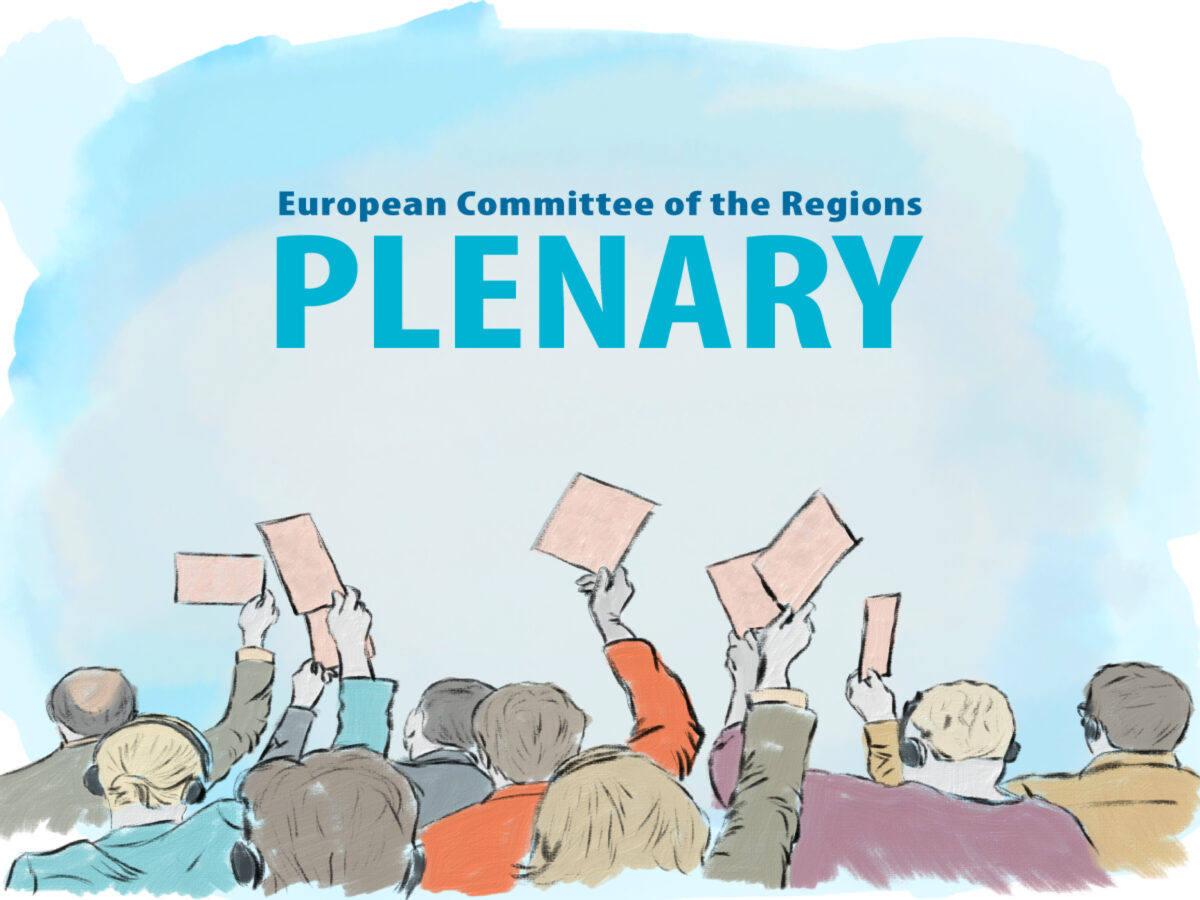 158a Sessione Plenaria del Comitato Europeo delle Regioni - CdR