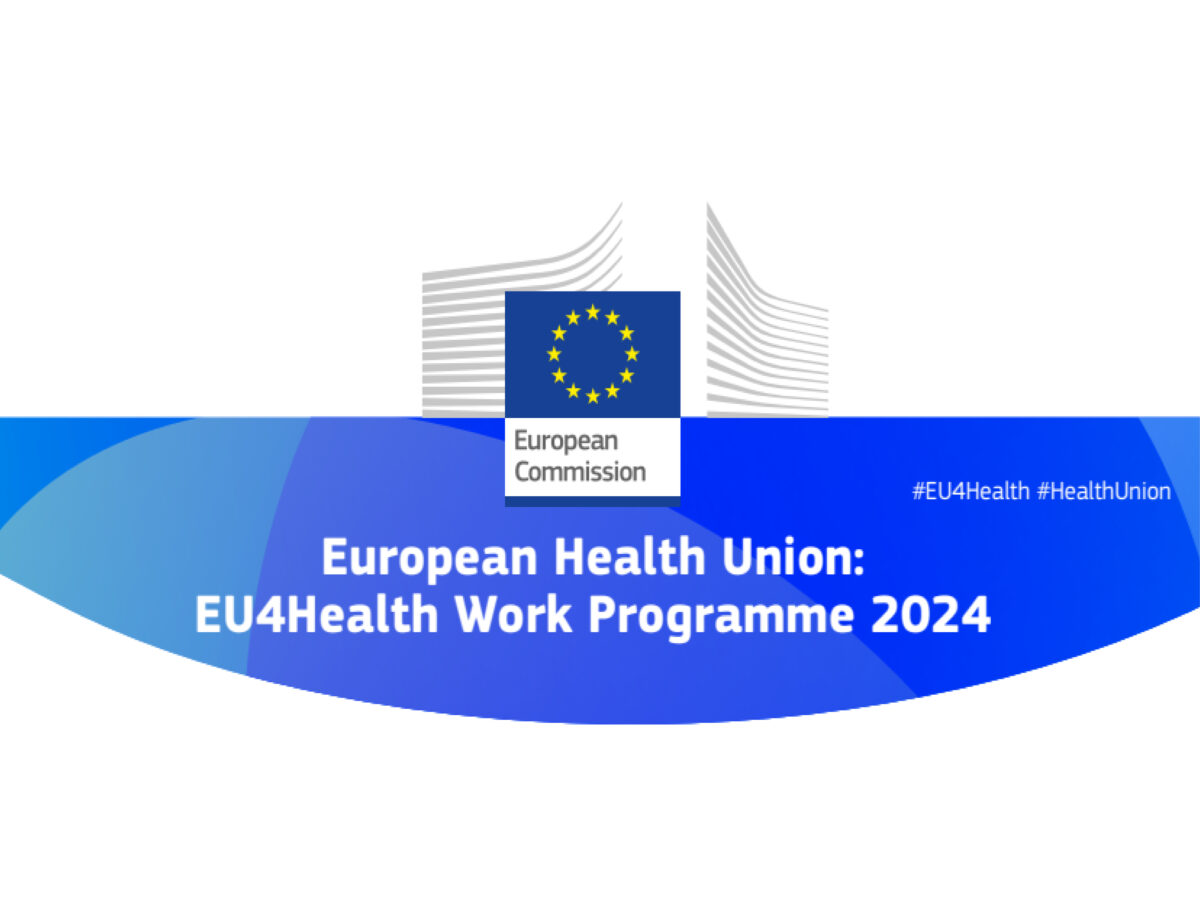 CE: approvato il programma di lavoro EU4Health 2024