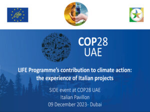 LIFE: I progetti italiani raccontati a Dubai