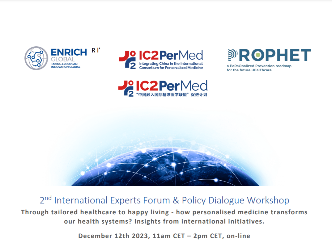 Medicina personalizzata, forum, policy, assistenza sanitaria mirata