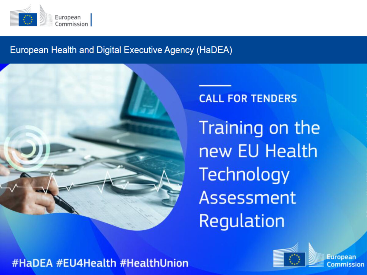 Bando HaDEA_HADEA-023-OP-0032-Costruire capacità e conoscenze per l'implementazione del Regolamento Europeo sulla Valutazione delle Tecnologie Sanitarie -HTAR
