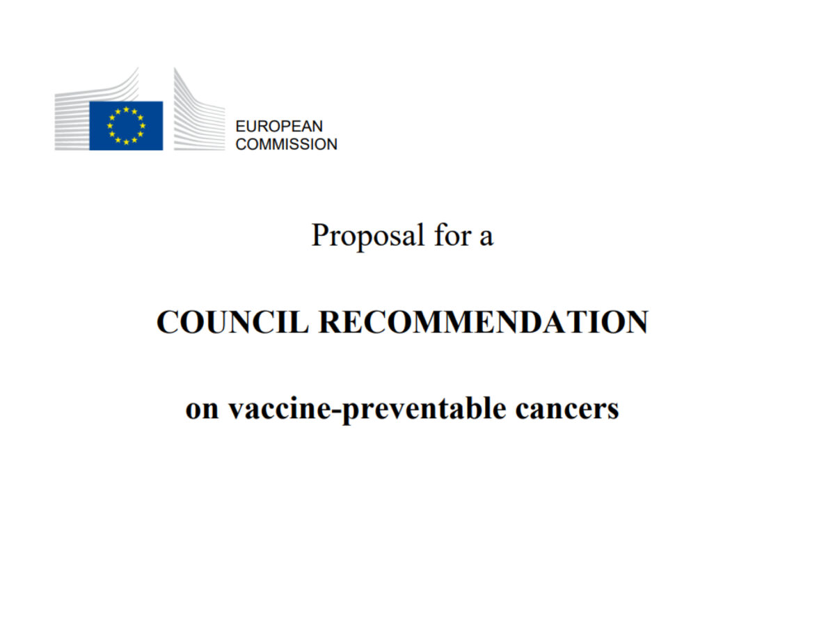 Commissione UE: Nuove misure sui tumori prevenibili con vaccino