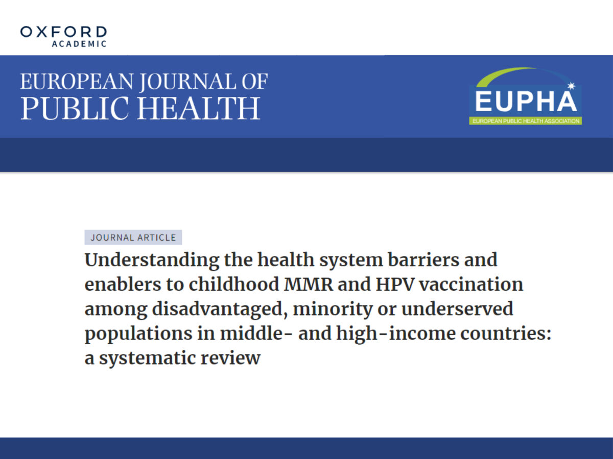 Ostacoli e fattori abilitanti del sistema sanitario alla vaccinazione infantile