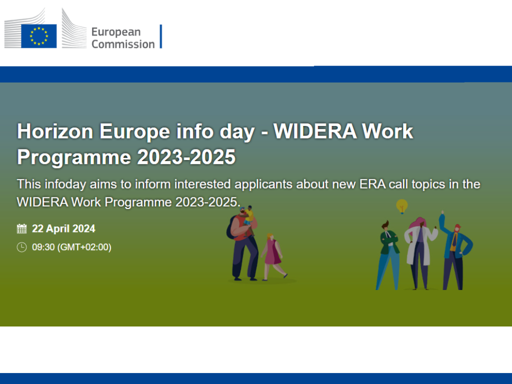 Horizon Europe info day: WIDERA Work Programme 2023-2025