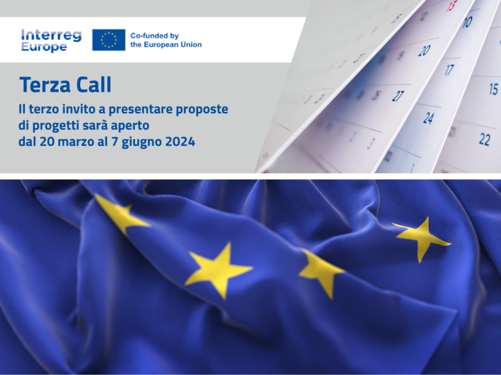 Interreg Europe 21-27: Info day Italia sul 3° invito a presentare proposte