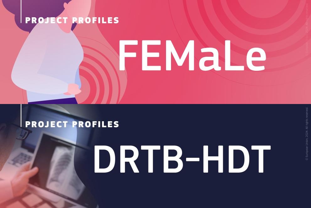 Analizzato l’operato dei progetti Horizon “FEMaLe” sull’endometriosi (Finding Endometriosis using Machine Learning) e “DRTB-HDT” sulla tubercolosi (Stratified Host-Directed Therapy for Drug-resistant Tuberculosis).