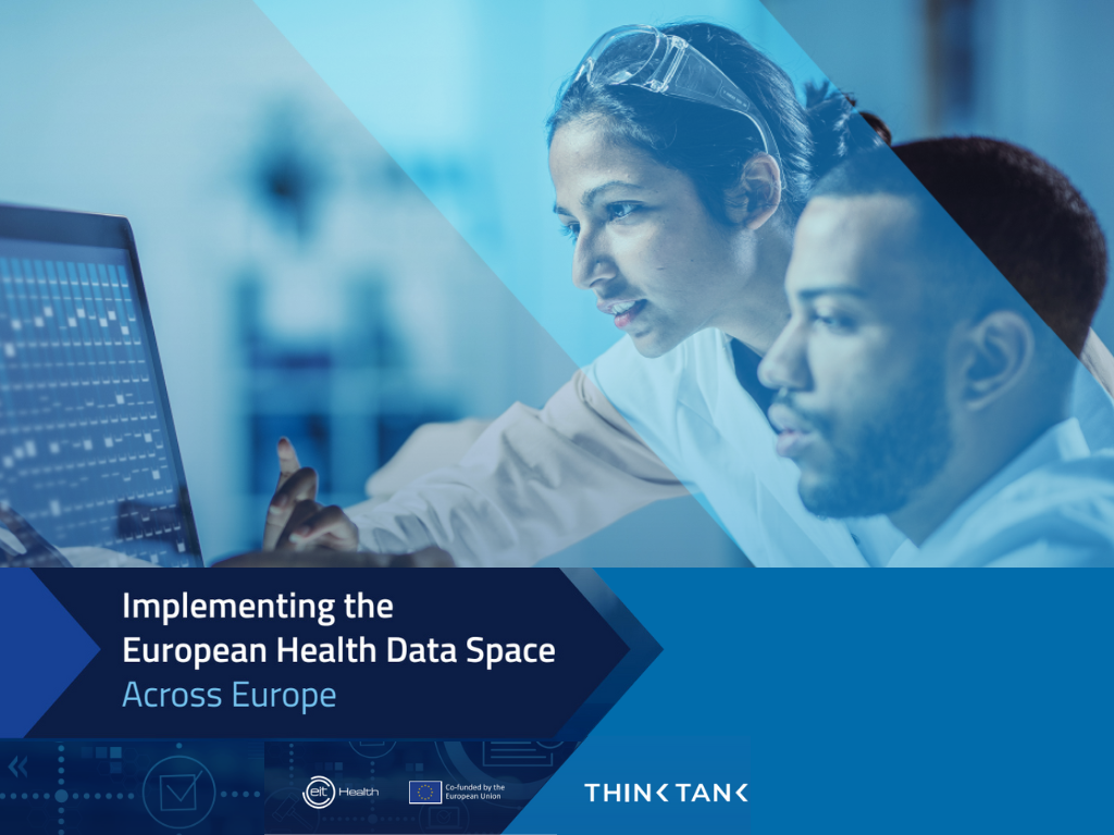 EIT Health Think Tank: Pubblicato il report “Implementing the European Health Data Space Across Europe”