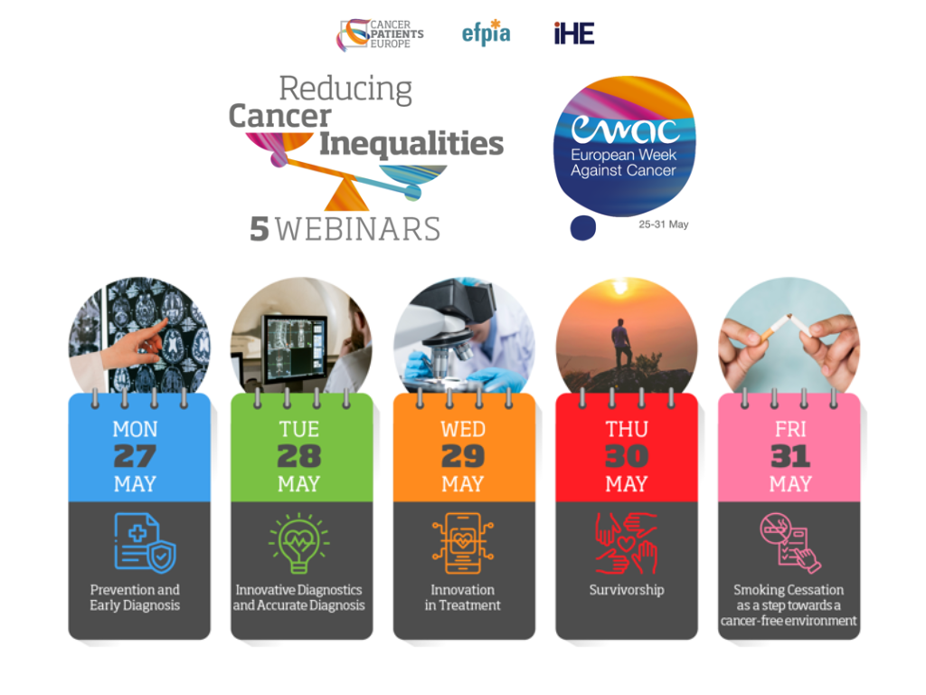 CPE: 5 webinar per ridurre le disuguaglianze nella cura del cancro in Europa