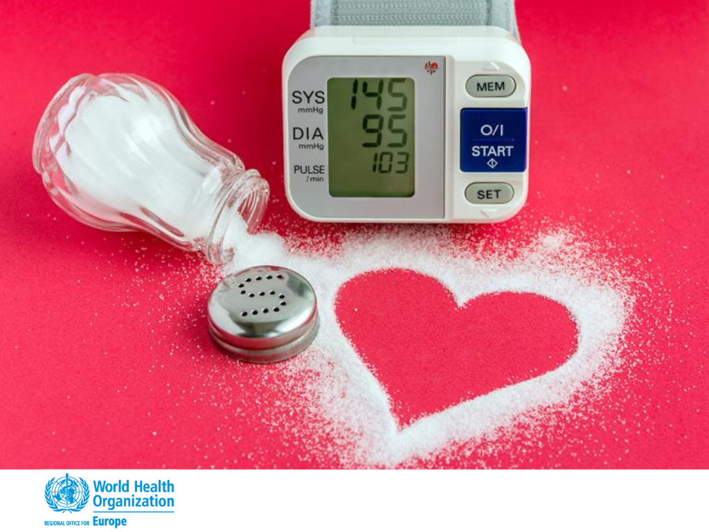 Rapporto OMS/UE: i livelli di consumo di sale e l'ipertensione incontrollata