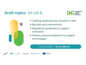 IHI Infoday dedicato alla call 8 dell'Innovative Health Initiative