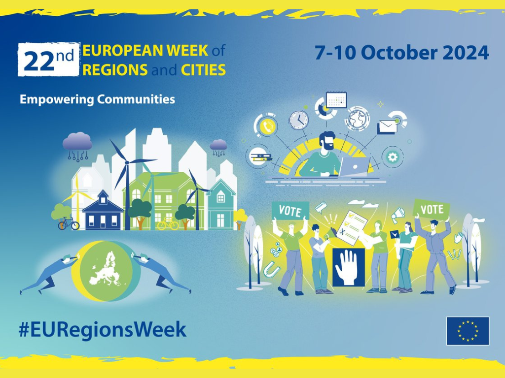 #EURegionsWeek 2024: Settimana Europea delle Regioni 2024