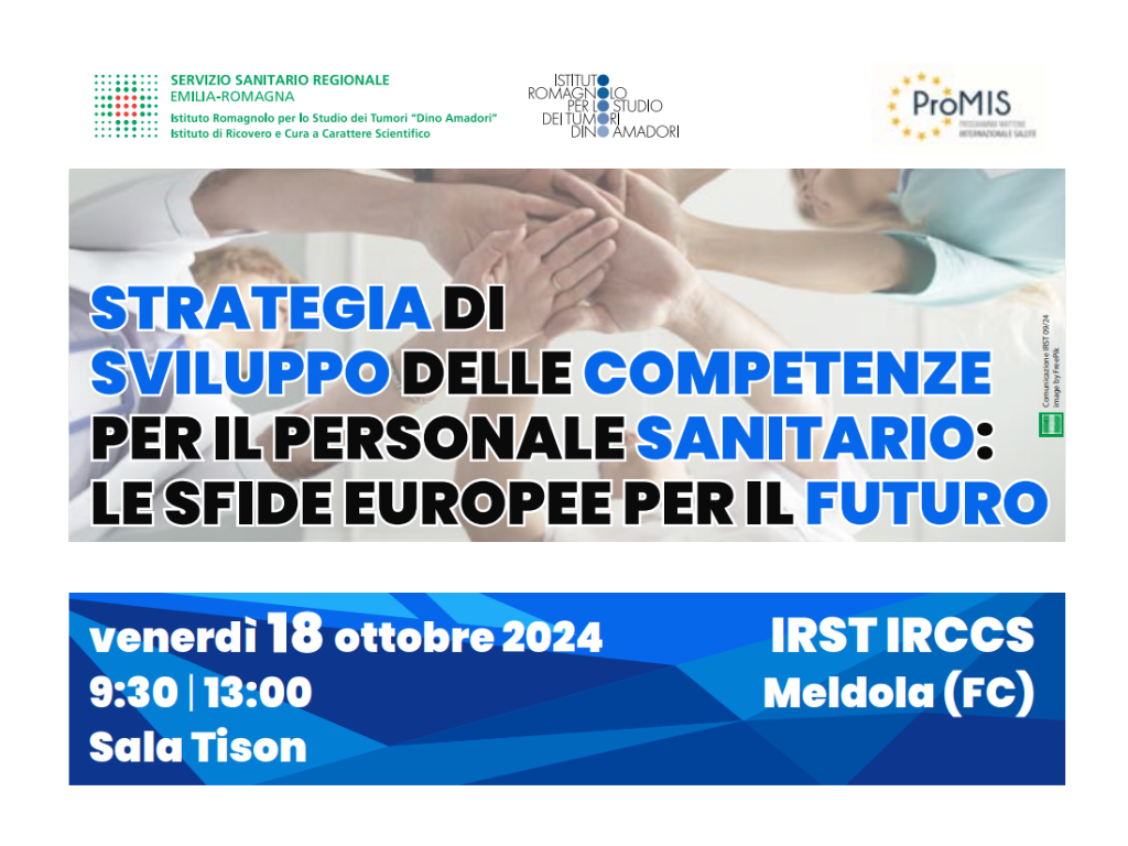 Evento: Strategia di sviluppo delle competenze per il personale sanitario