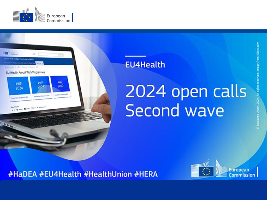 EU4Health 2024: pubblicati sette nuovi bandi