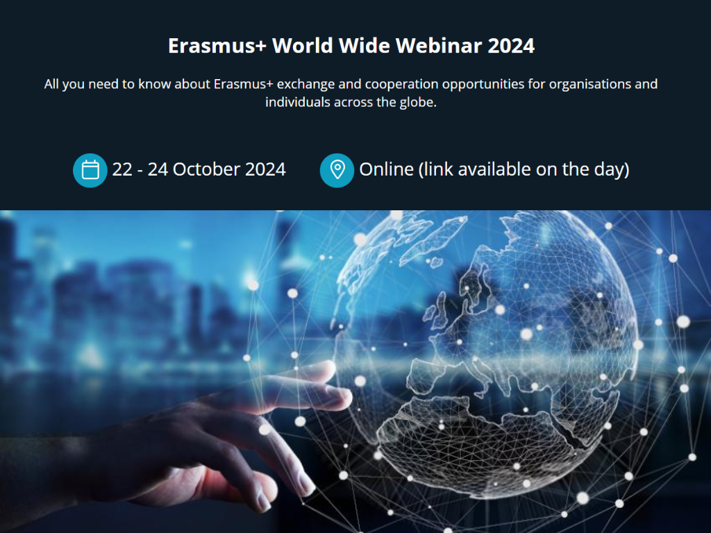 Erasmus+ World Wide Webinar 2024