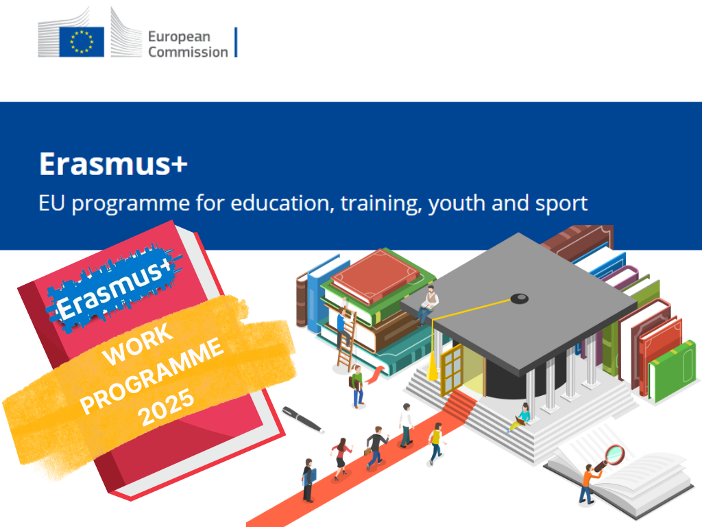 Erasmus+: approvato il work programme 2025