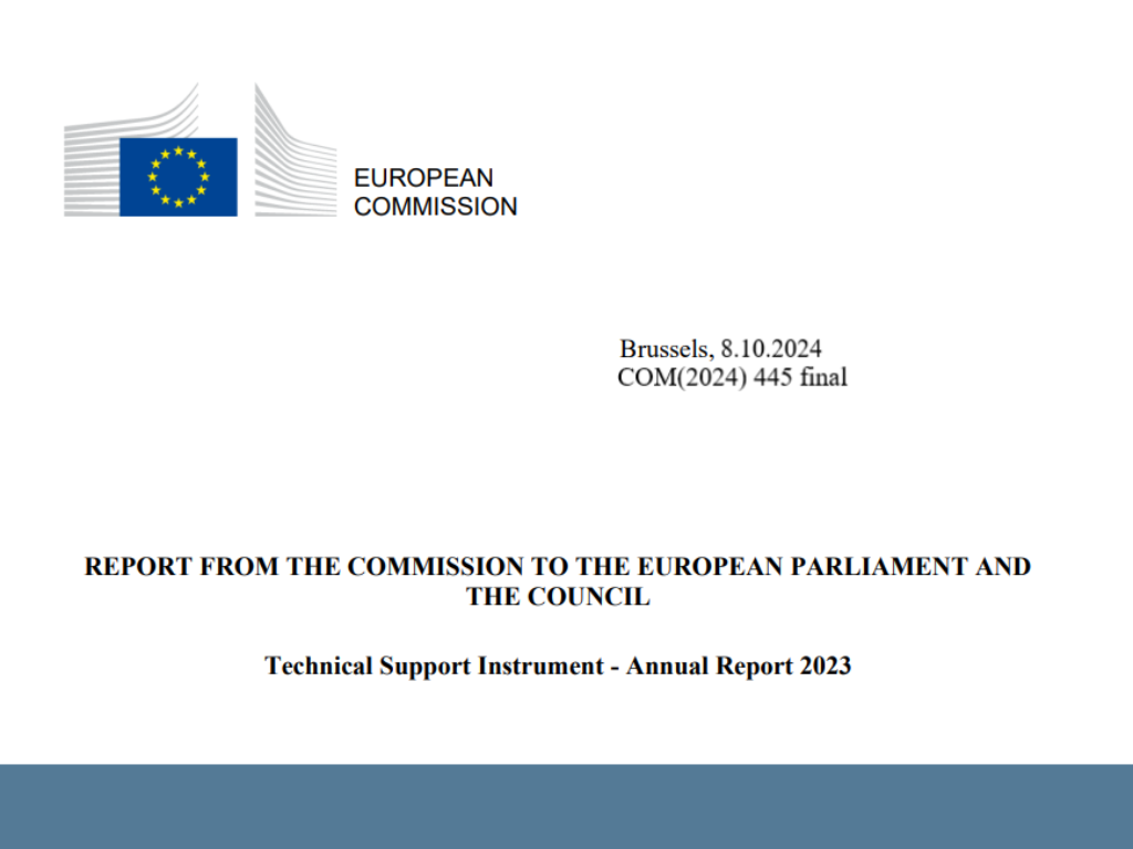 TSI: Relazione annuale 2023 sull'attuazione dello strumento di sostegno tecnico