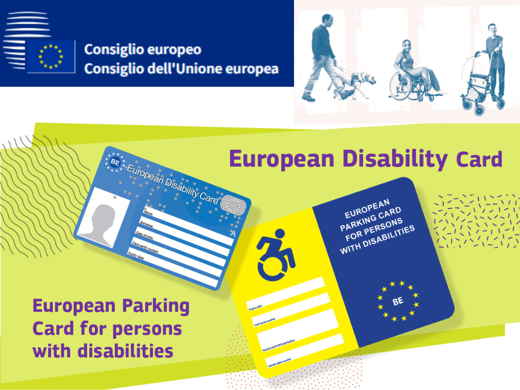 Carta europea della disabilità: il Consiglio adotta nuove direttive