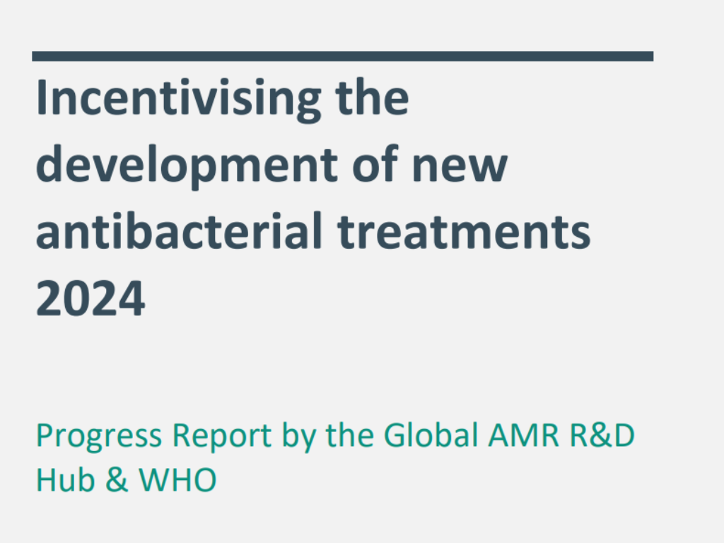 Report OMS: Incentivare lo sviluppo di nuovi trattamenti antibatterici 2024