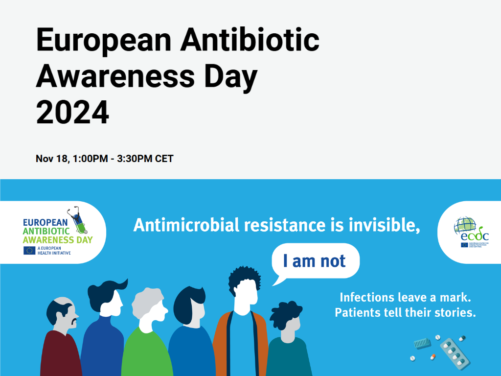 Giornata europea della consapevolezza sugli antibiotici (EAAD) 2024