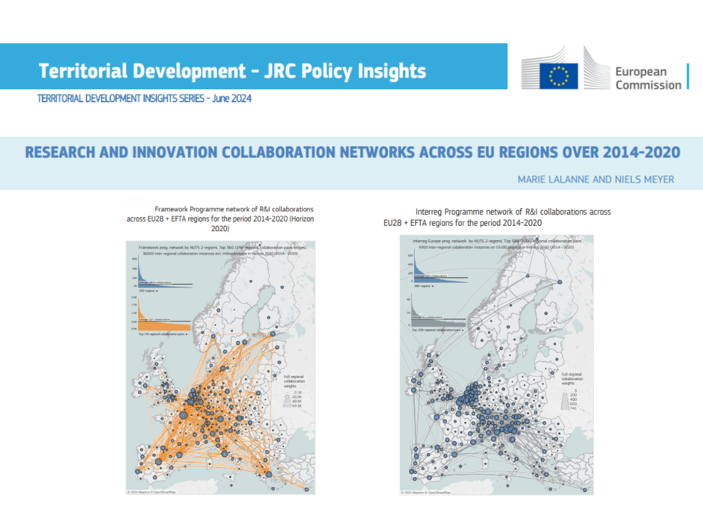 Joint Research Centre: online il documento sulle reti collaborative di R&I 2014-2020