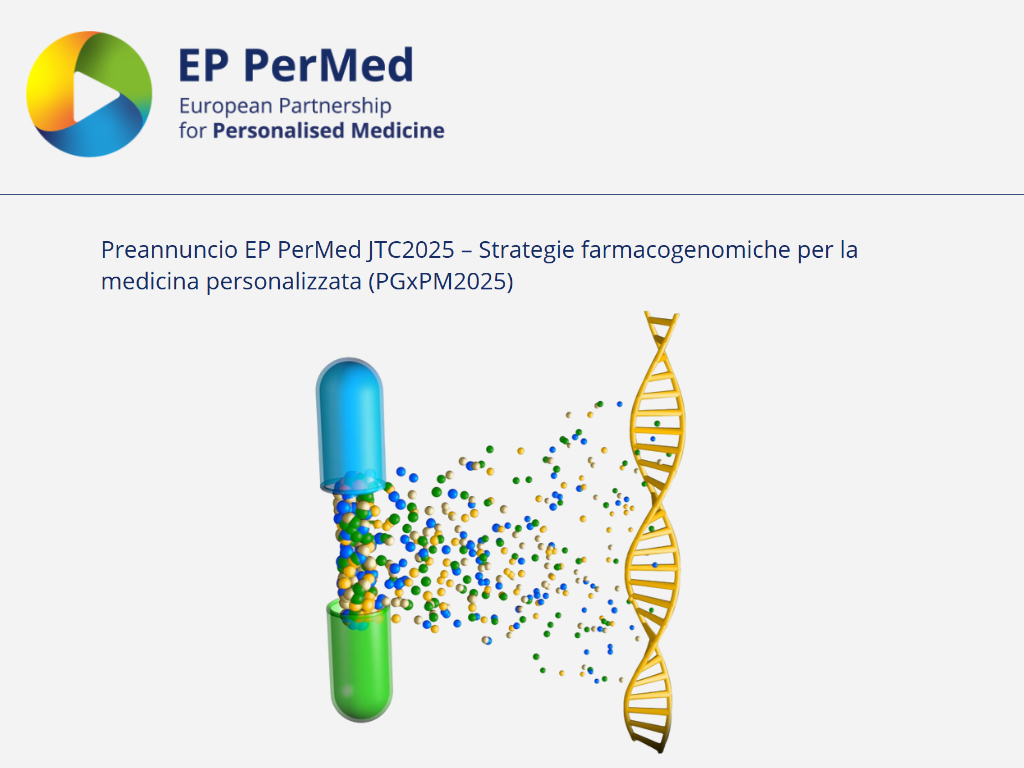 EP PerMed: annunciata la Joint Transnational Call 2025