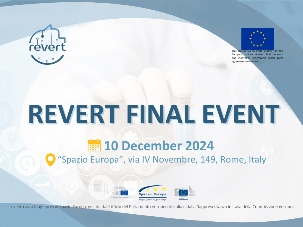 Il progetto REVERT organizza l’Evento Finale