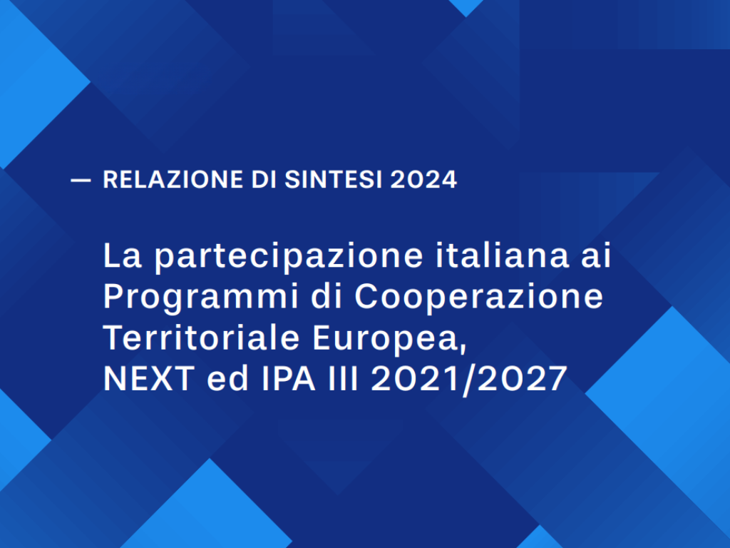 Relazione CTE 2024: Stato di Attuazione dei Programmi di Cooperazione Territoriale UE