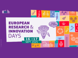 SAVE THE DATE: European Research & Innovation Days 2025