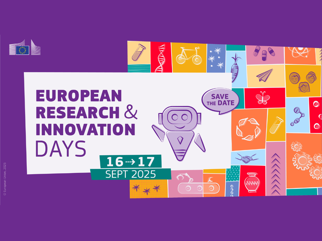 SAVE THE DATE: European Research & Innovation Days 2025