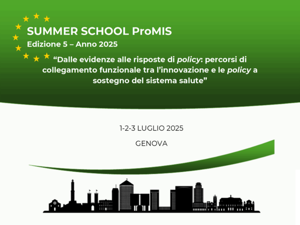 Summer School del ProMIS – Genova, 1-3 luglio 2025