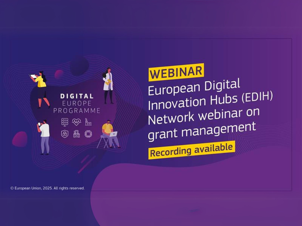HaDEA: disponibili gli esiti del webinar “EDIH Network: Grant Management”