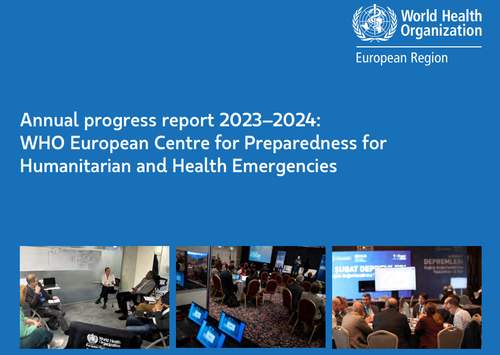 OMS/Europa: report sui progressi del Centro europeo per la preparazione alle emergenze 2023-2024