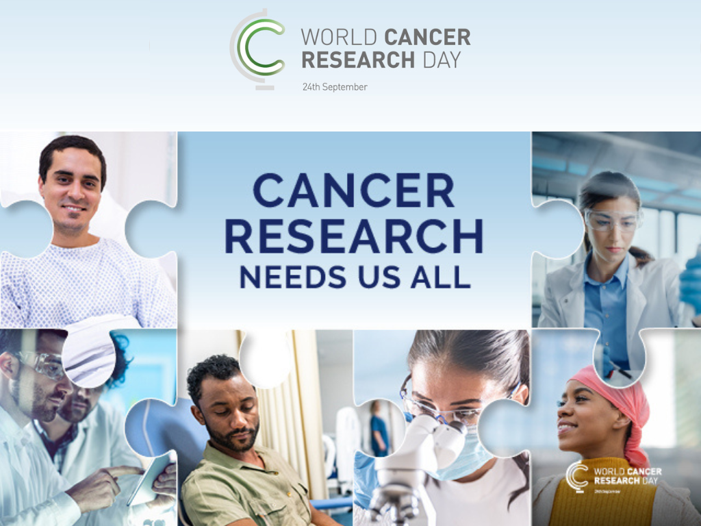 24 SETTEMBRE: Giornata mondiale della ricerca sul cancro