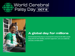 6 Ottobre: Giornata Mondiale della Paralisi Cerebrale