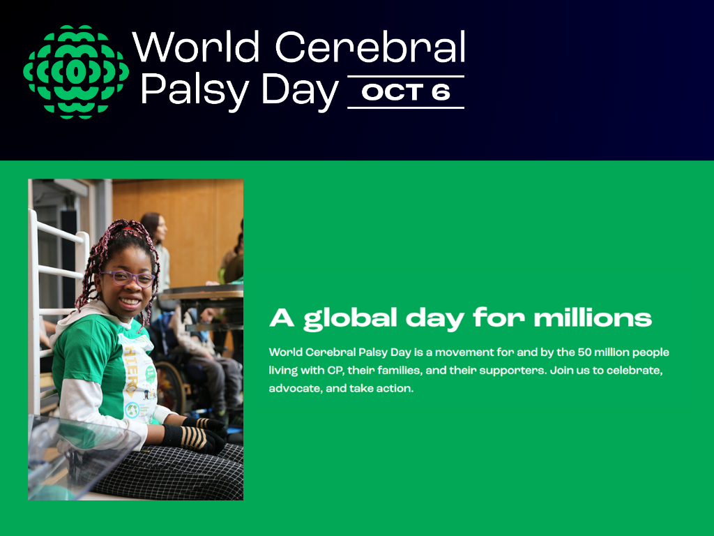 6 Ottobre: Giornata Mondiale della Paralisi Cerebrale
