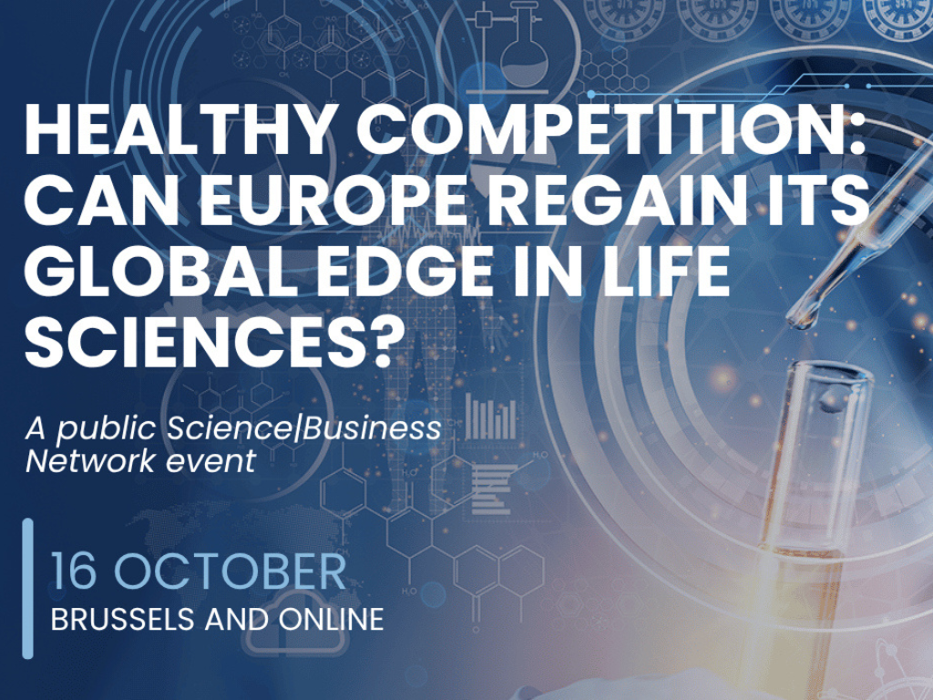 Evento: Healthy competition: Can Europe regain its global edge in life sciences?