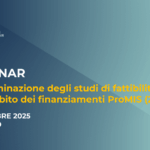 Webinar “Disseminazione degli studi di fattibilità nell’ambito dei finanziamenti ProMIS (2024)”