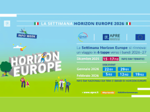 Info day nazionali sui bandi Horizon Europe 2026: al via a dicembre