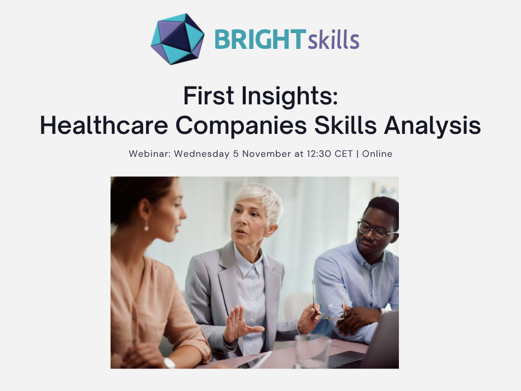 Webinar BRIGHTskills: le prime evidenze europee ottenute
