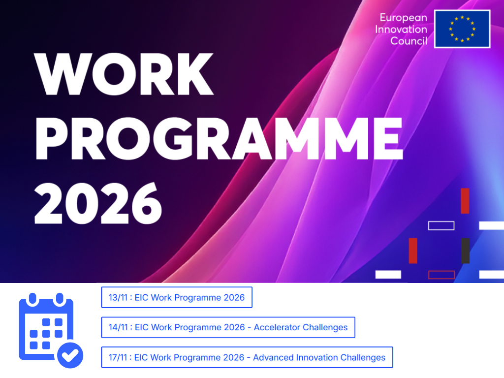 EIC Work Programme 2026: Info Day