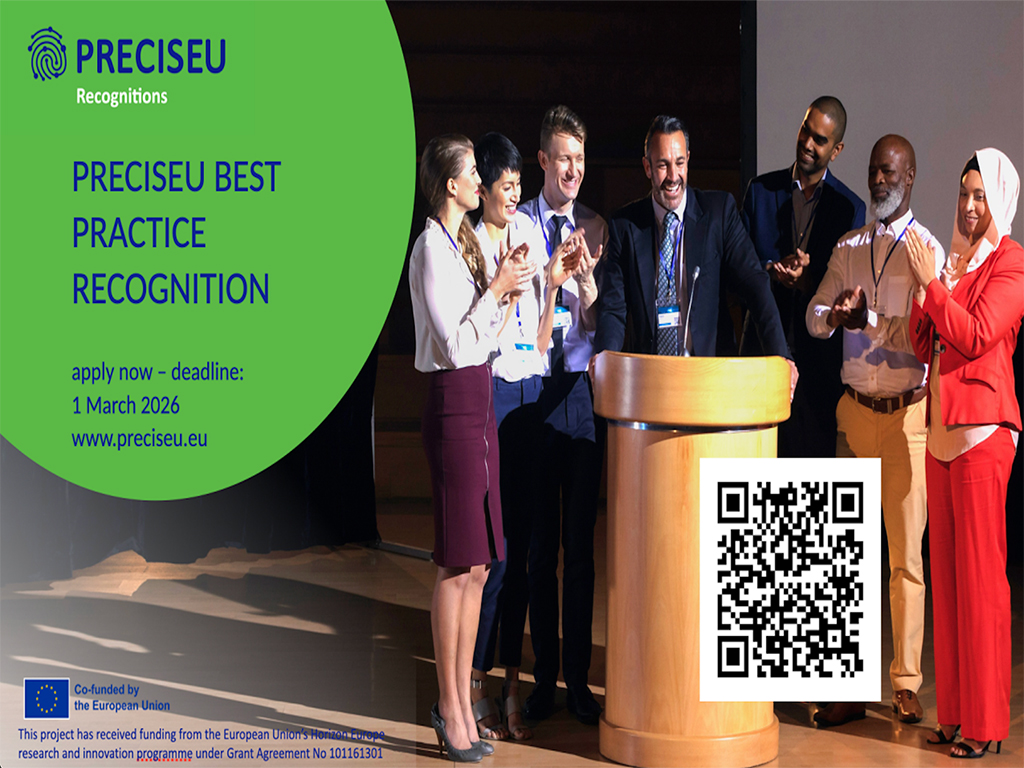 Il progetto PRECISEU lancia la seconda edizione del Best Practice Recognition per valorizzare modelli eccellenti nell'uso dei dati sanitari e delle terapie avanzate (ATMPs). Candidature aperte fino al 1° marzo 2026.