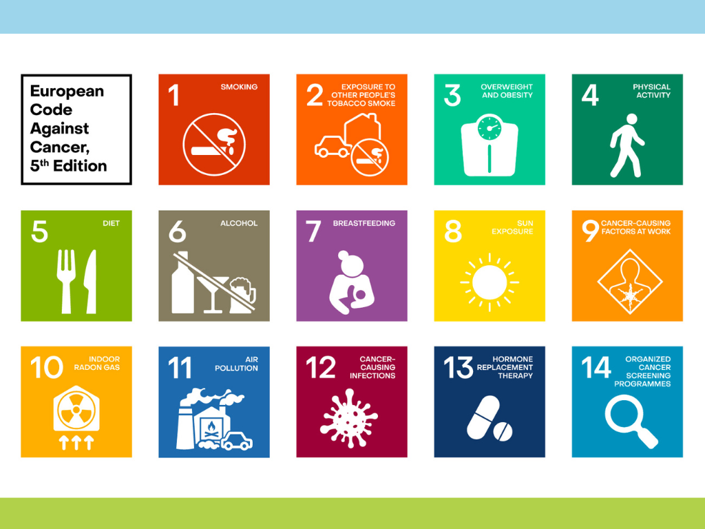 Aggiornamento del Codice europeo contro il cancro