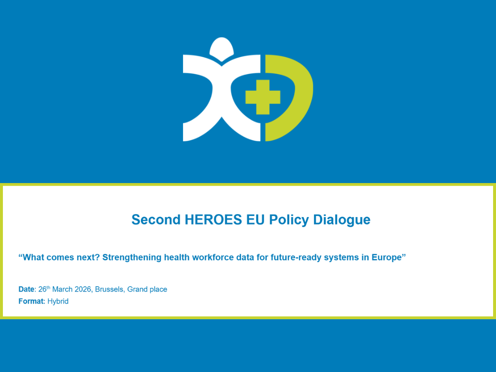 2° Policy Dialogue di HEROES: Rafforzare i dati sul personale sanitario in Europa